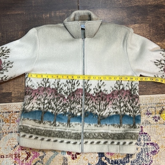 TEDDI Petite Vintage Southwester Ombre Nature Jacket Size Petite Medium - Picture 8 of 9